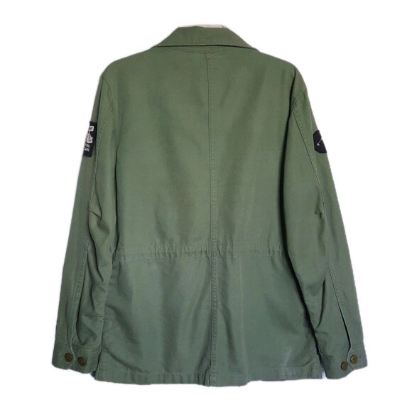 Obey Fairey × Jamie Reid Collab M-65 Military Army Olive Green Jacket Sz M XLNT - Picture 2 of 9